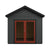 Front facing shed 